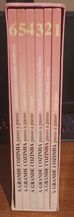 A Grande Cozinha Passo a Passo 6 Volumes com caixa
