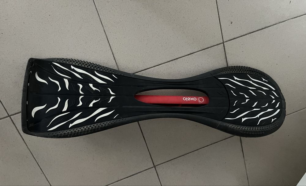 Wave bord pret/vermelho