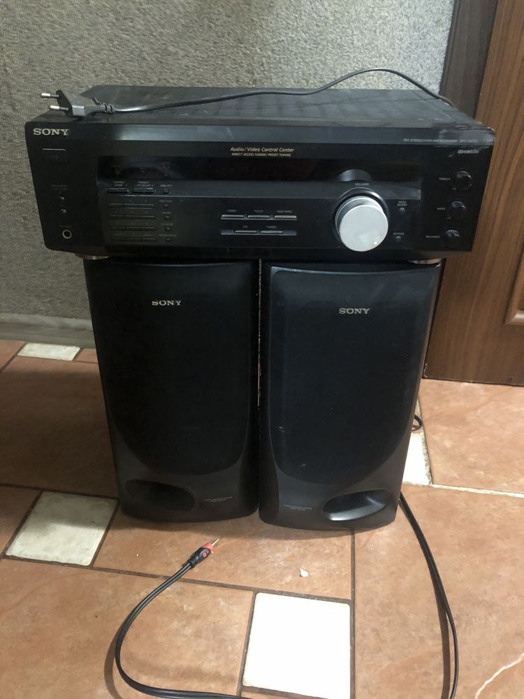 Głośniki sony + amplituner