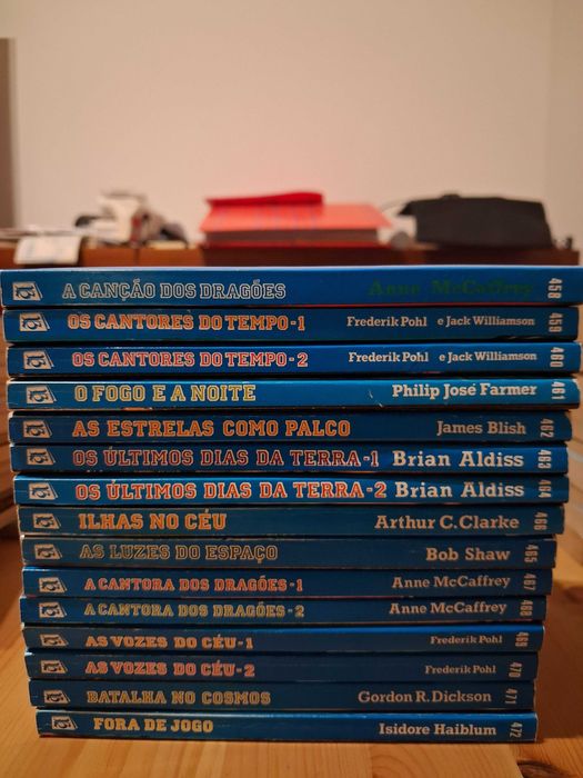 Lote de 15 livros da coleção Argonauta (4ª série, [458-472]).