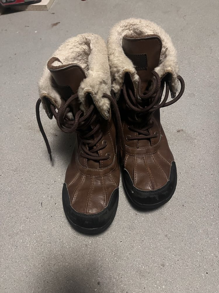 Kozaki zimowe buty ugg 33 brązowe
