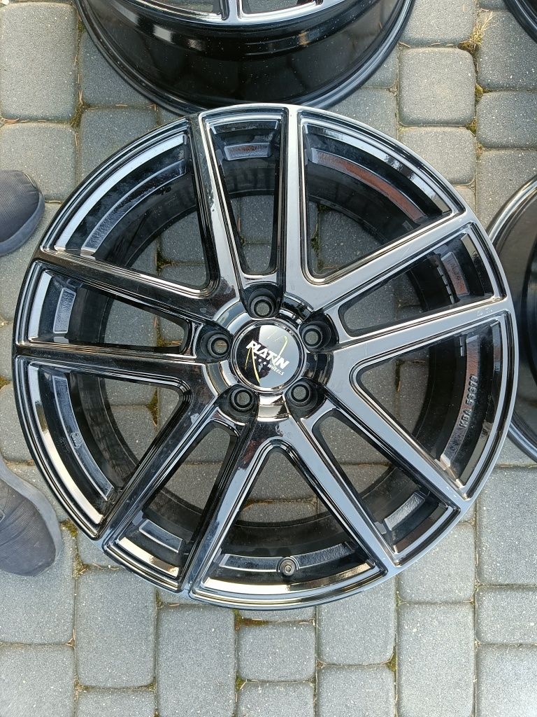 Felgi19 Platin 5*112 VW Skoda Seat Mercedes Czarne kpl