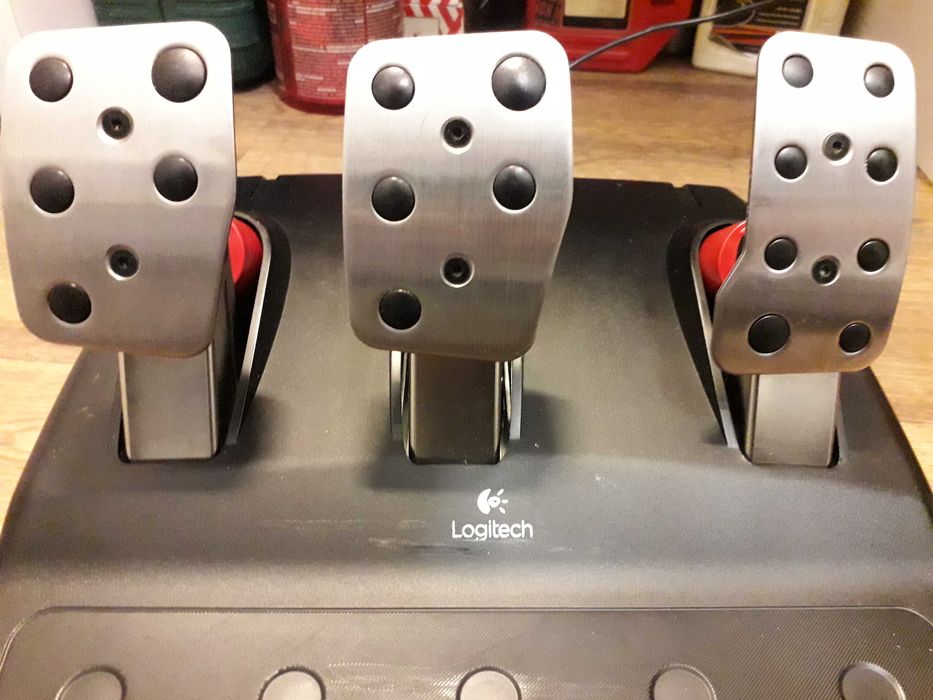 Кермо-руль+три педалі+КПП-Шифтер LogitechG27НОВИЙ остання ревізія ориг