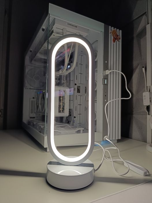 Lampa stołowa USB Ring