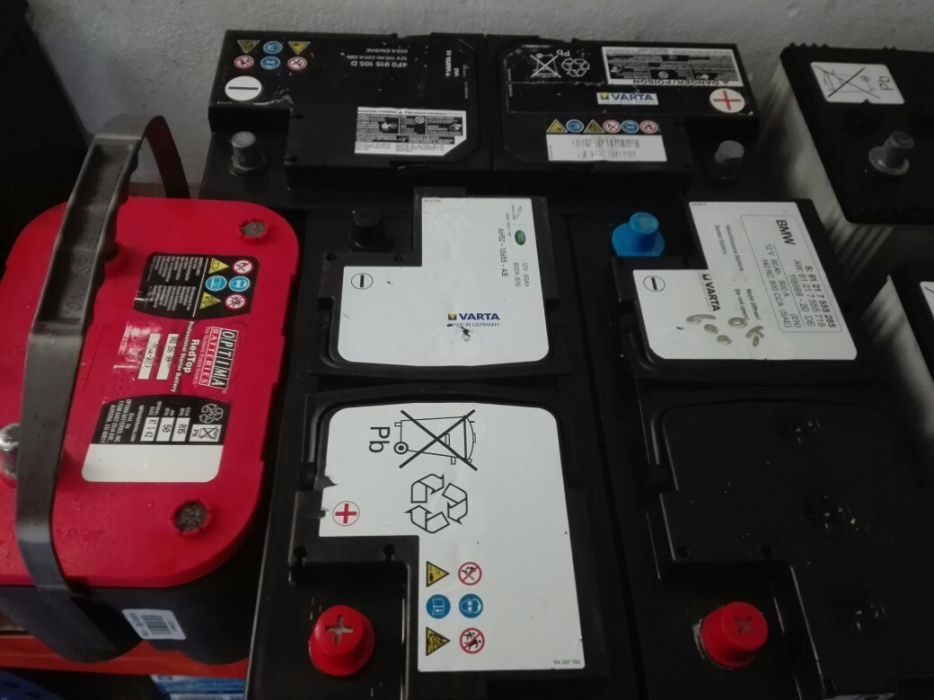 Bateria  auto AGM start stop multimarcas e originais