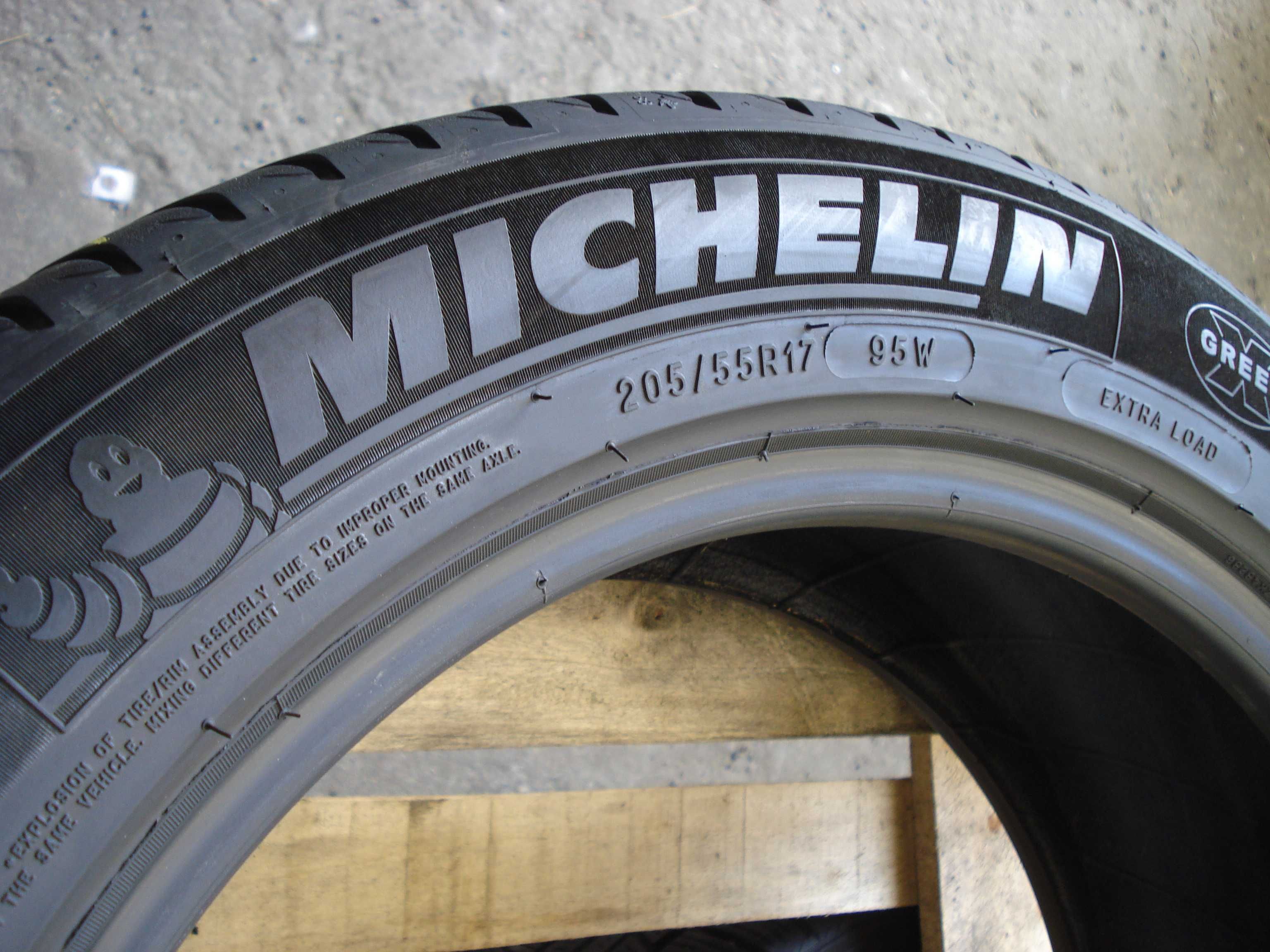 Michelin Primacy 3  205/55 r 17  4 - sztuki letnie