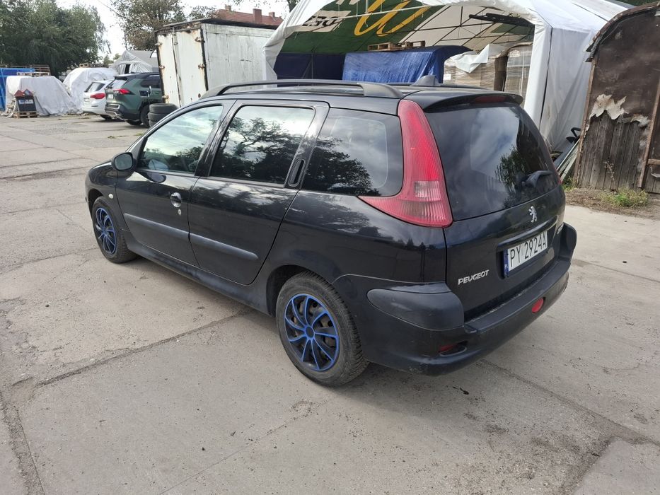 Peugeot 206 1.4 8v LPG Kombi 2004 LIFT Klima Elektryka Wspoma