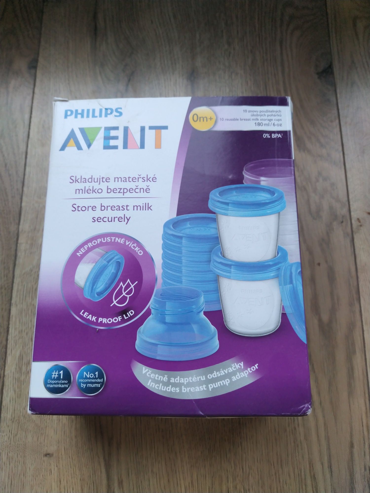 Pojemniki na pokarm Philips Avent 10 szt.