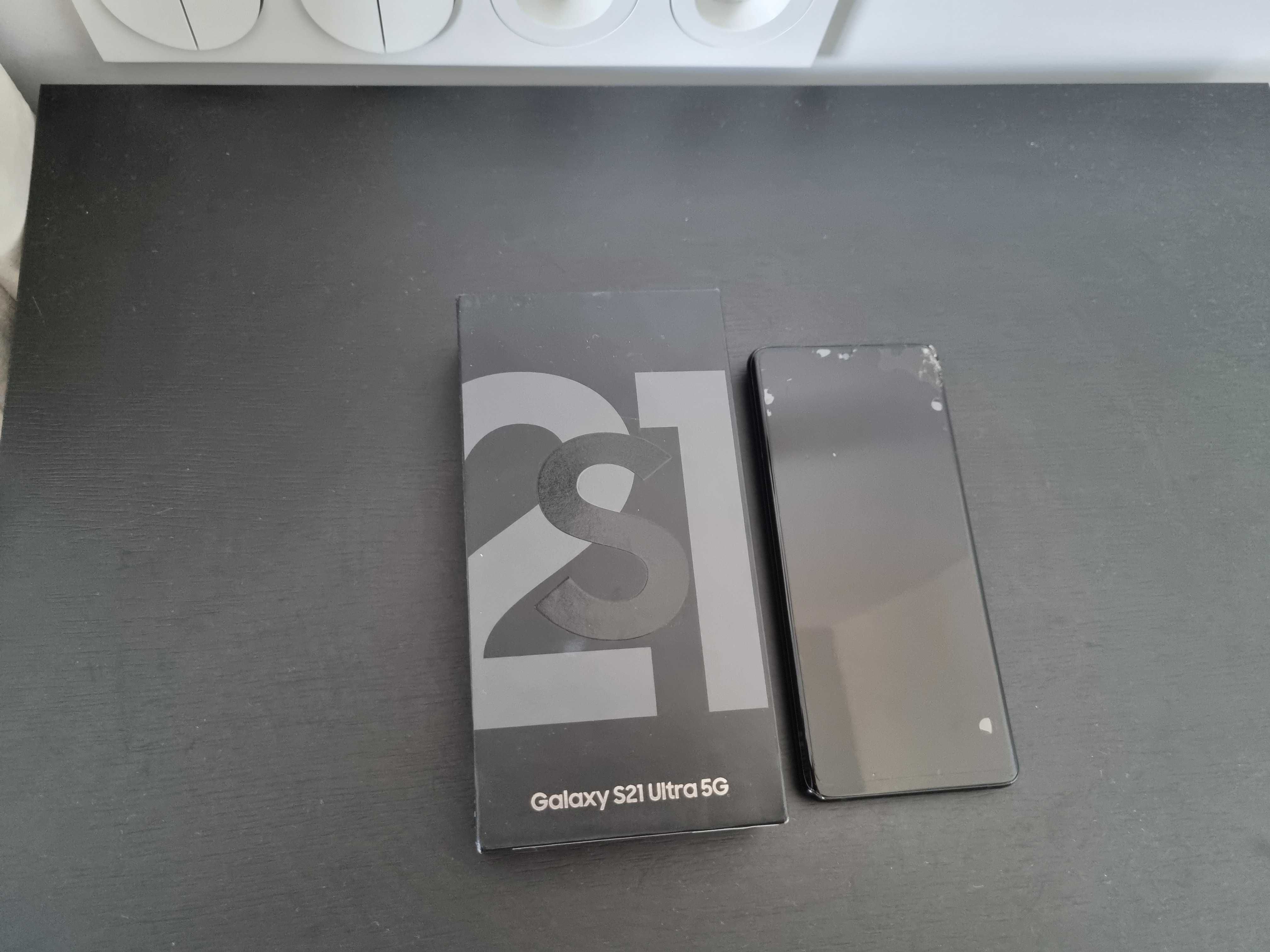 Samsung Galaxy S21 ultra po upadku