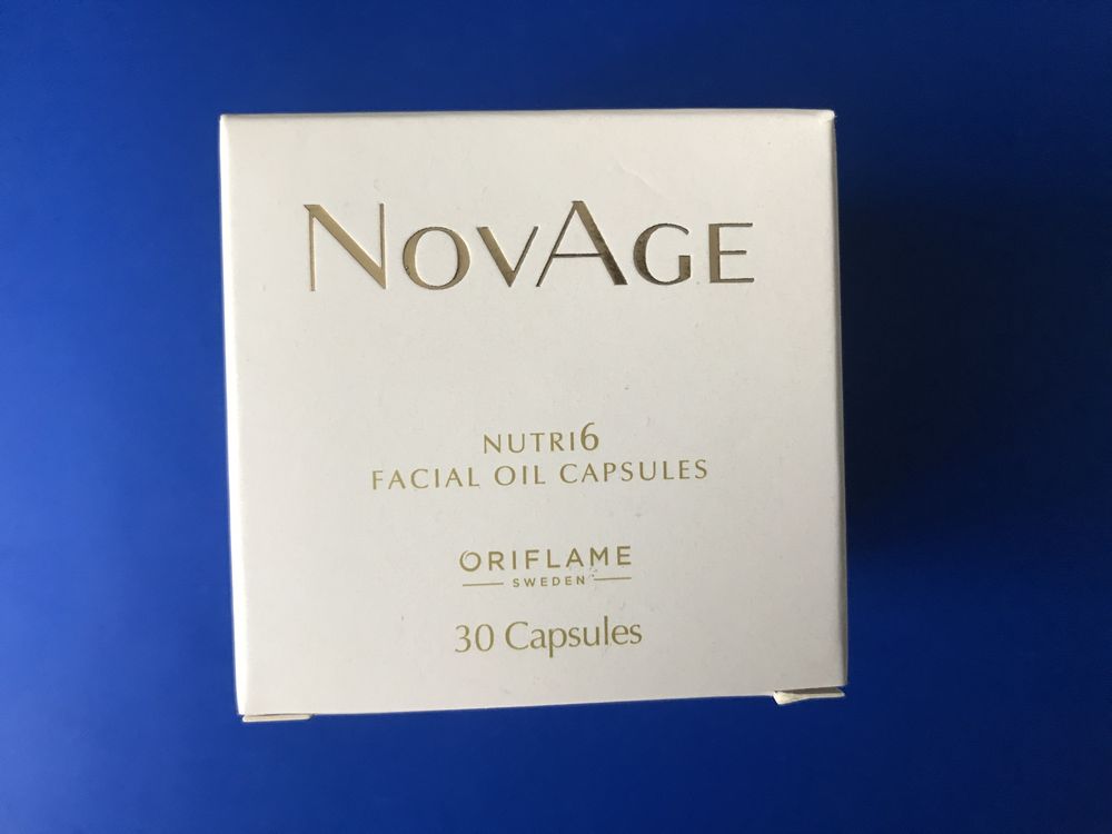 Kapsułki z serum do twarzy Oriflame NovAge Nutri6 30 szt.