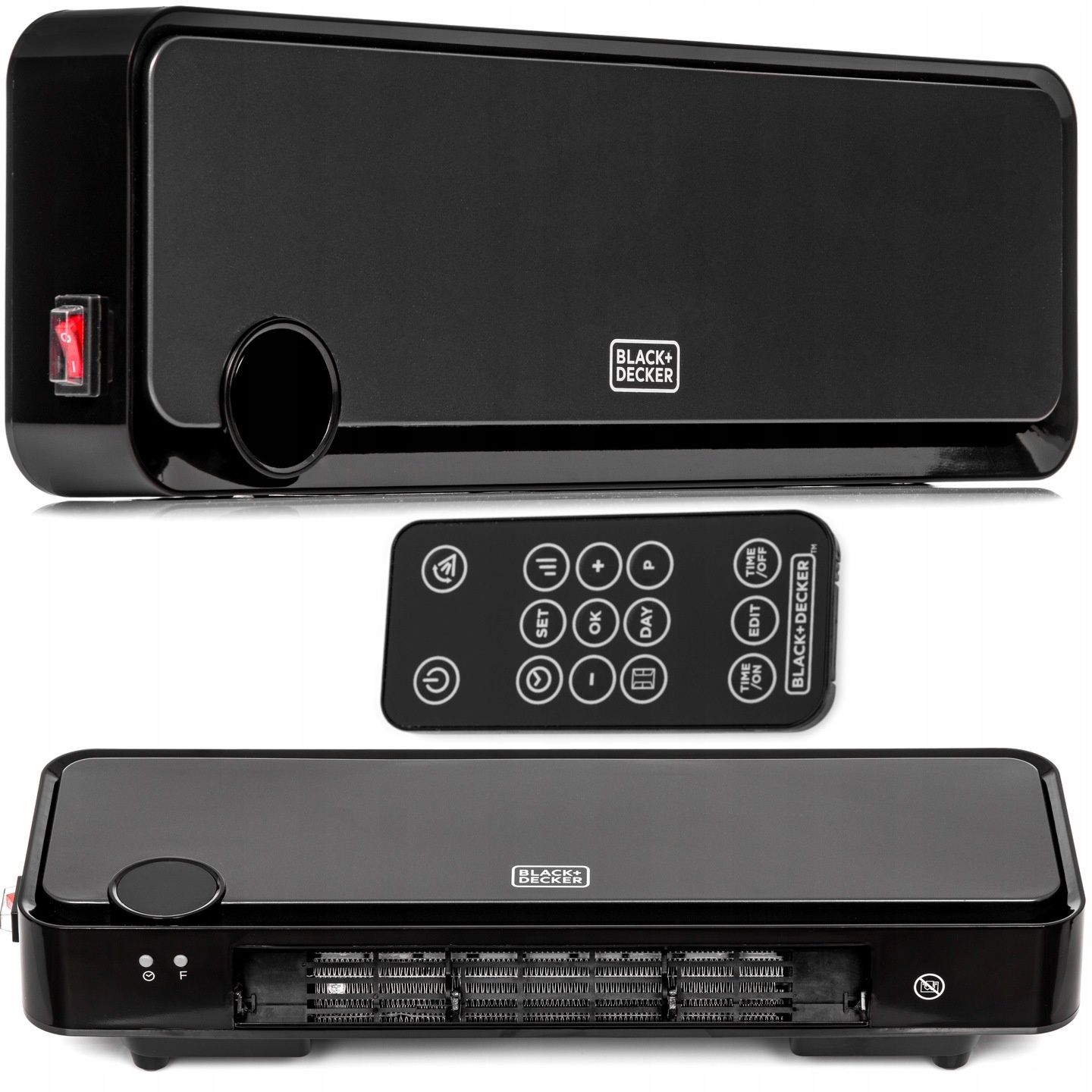 Два обігрівачі Black+Decker BXWSH2000E