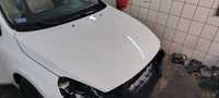 Przednia maska Volvo S60 biala, kod lakieru 614 od 2010-