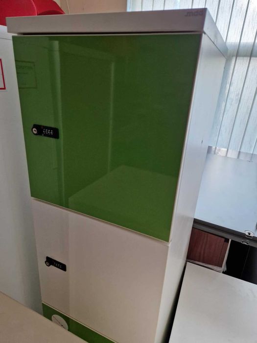 Szafa locker 1-kolumnowy 5 szafek - szafka BHP na kod, szyfr