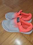 Ténis Kalenji  Decathlon,  laranja e cinzento -  com velcro