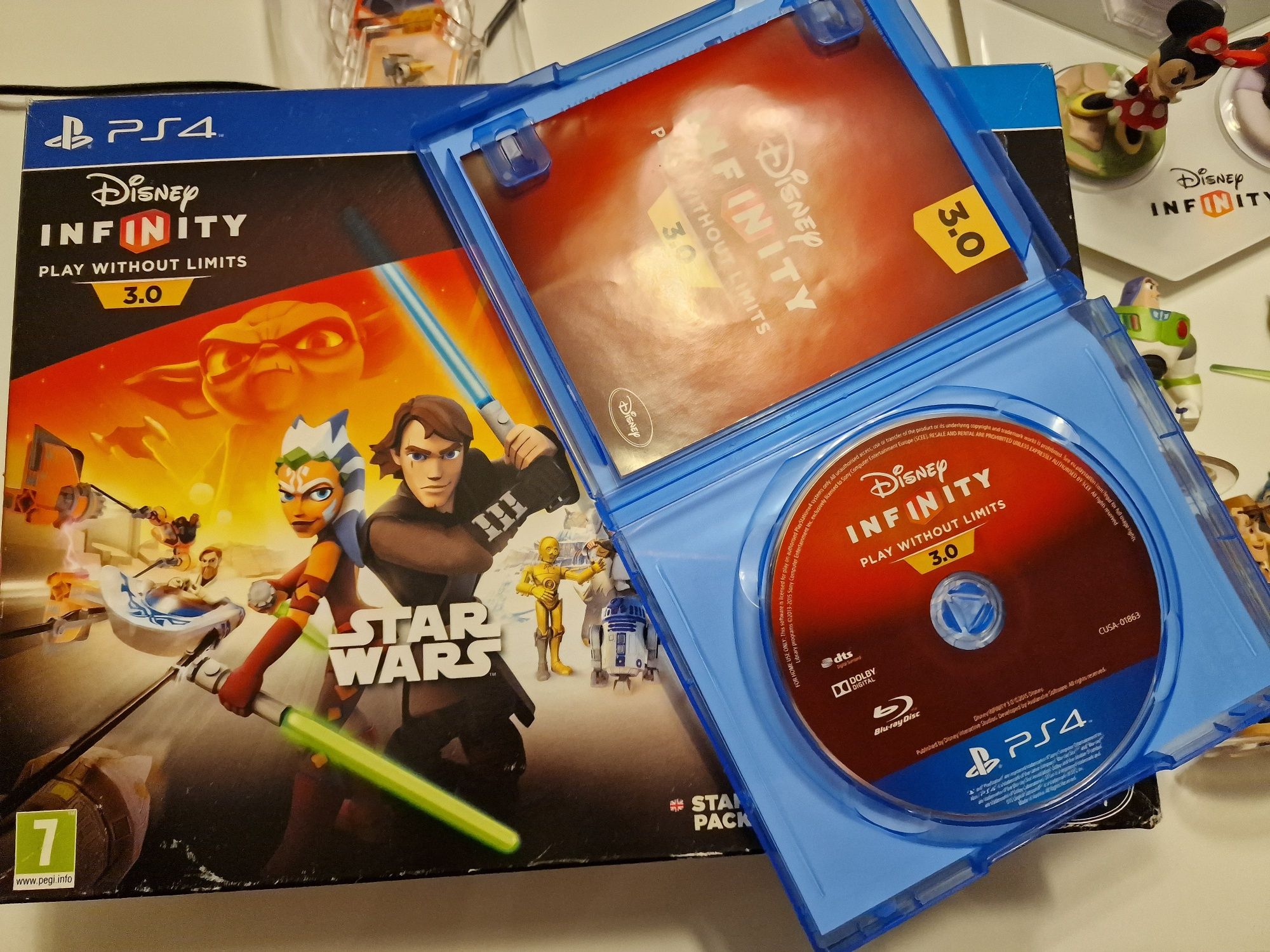 PS4 Disney Infinity 3.0 + figurki + światy PL