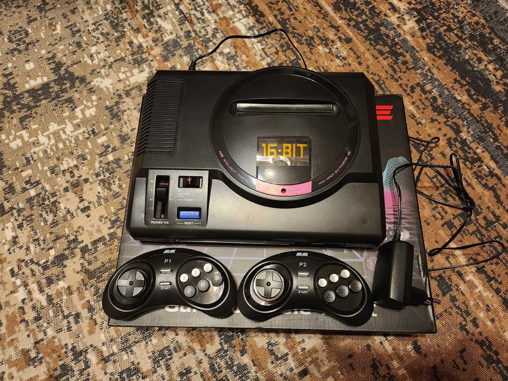Игровая приставка Game console 16 bit + 2 беспроводных джойстика.
