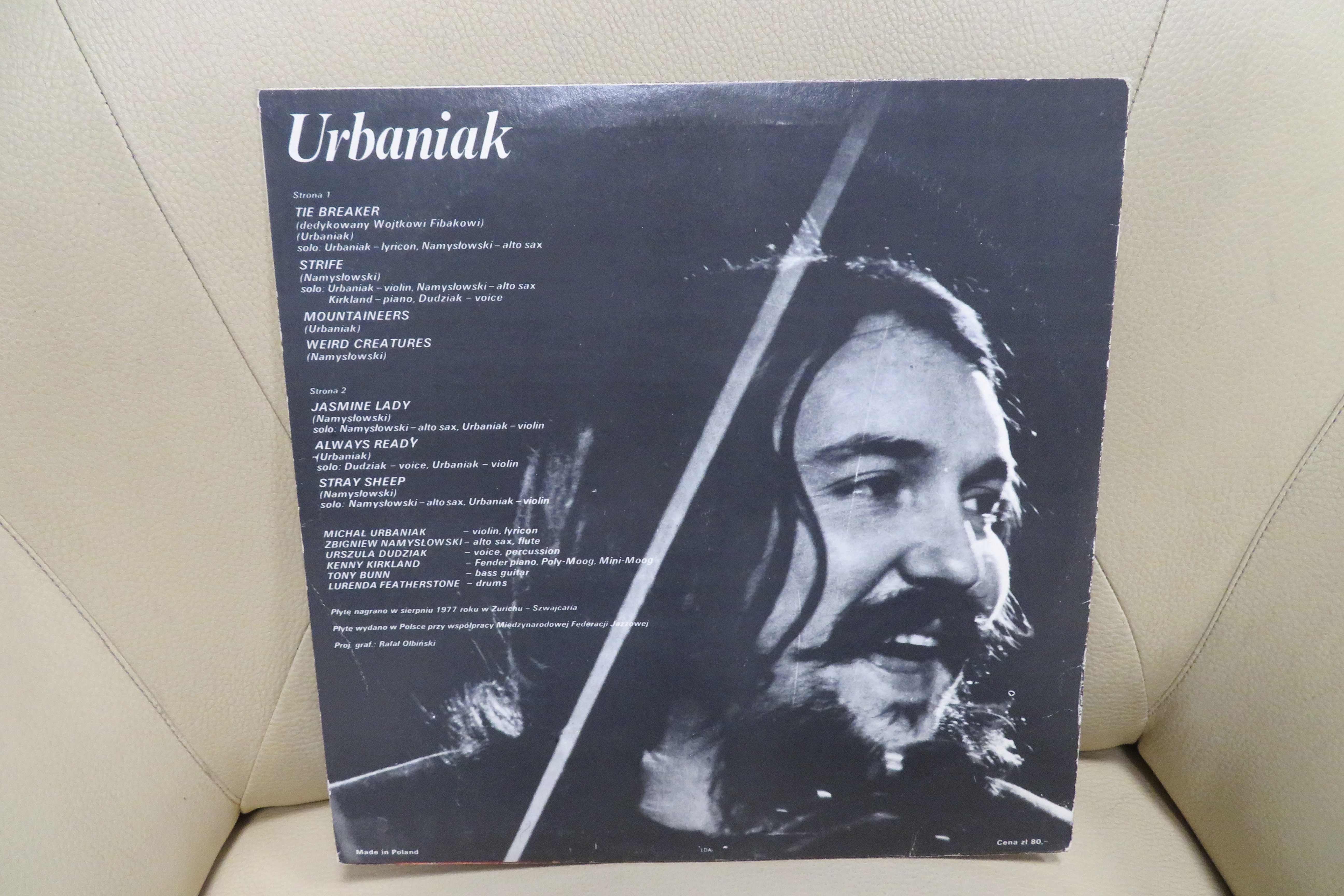 MICHAŁ URBANIAK -( Pronit /Tonpress ) - płyta używana