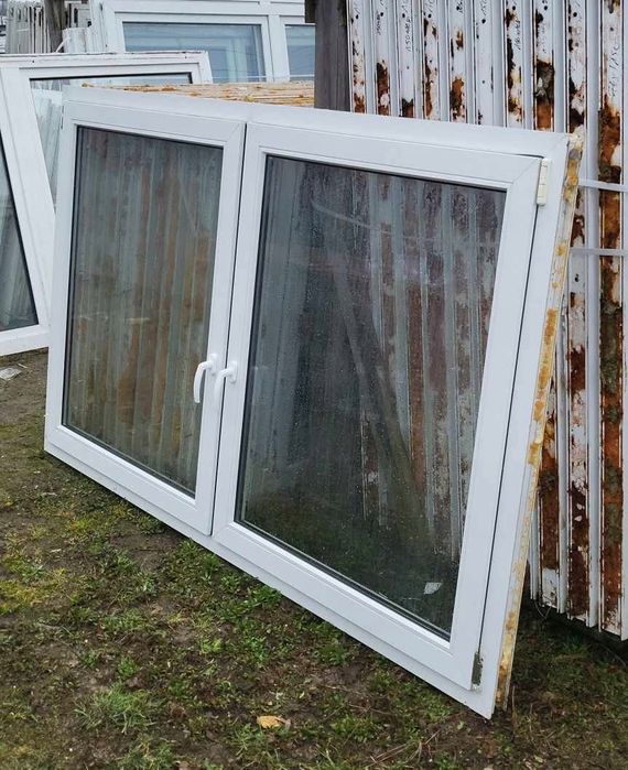 OKNA Używane 215X134 OKNO KacprzaK Plastikowe PCV Lider Okna OLX
