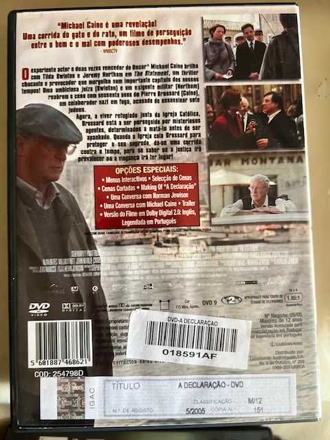 A Declaração de Norman Jewison com Michael Caine