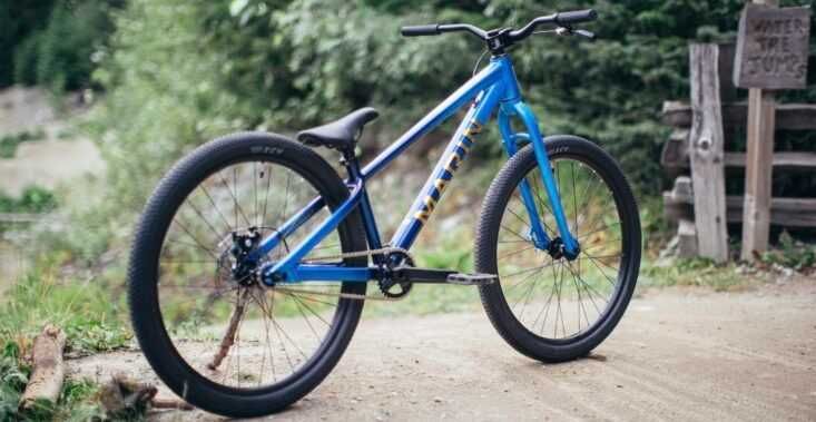MARIN Alcatraz 1 niebieski rozmiar S-Short sztywny widelec pumptrack