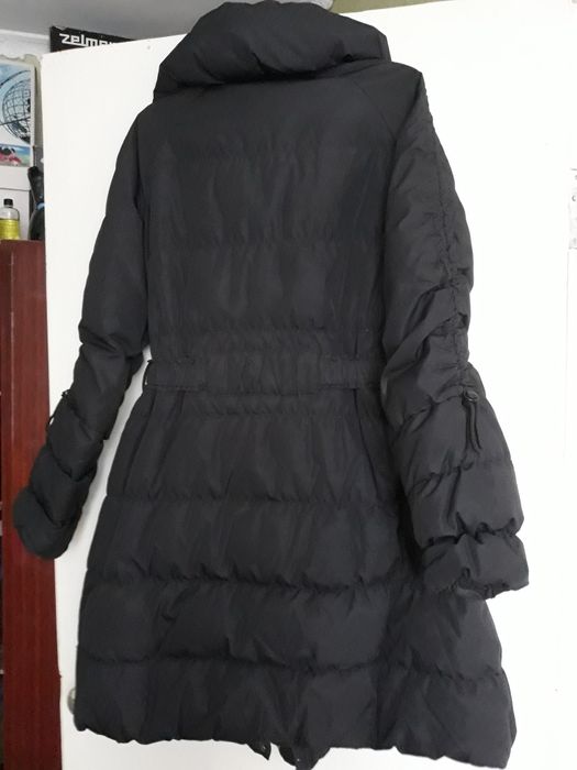 Пуховик пальто куртка  плащ парка черного цвета