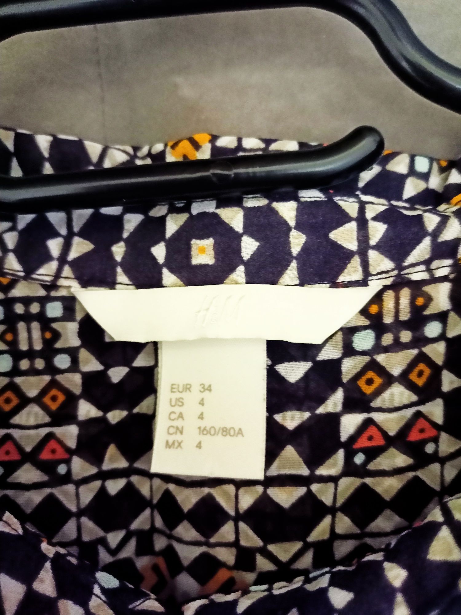 Koszula damska bez rękawów H&M rozmiar XS 34
