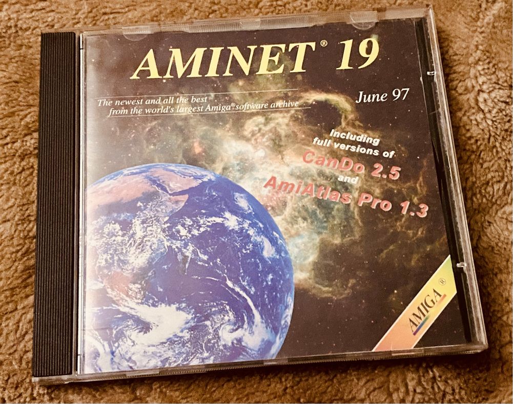 AMIGA - AMINET 19 | Oryginalna płyta Cd-Rom