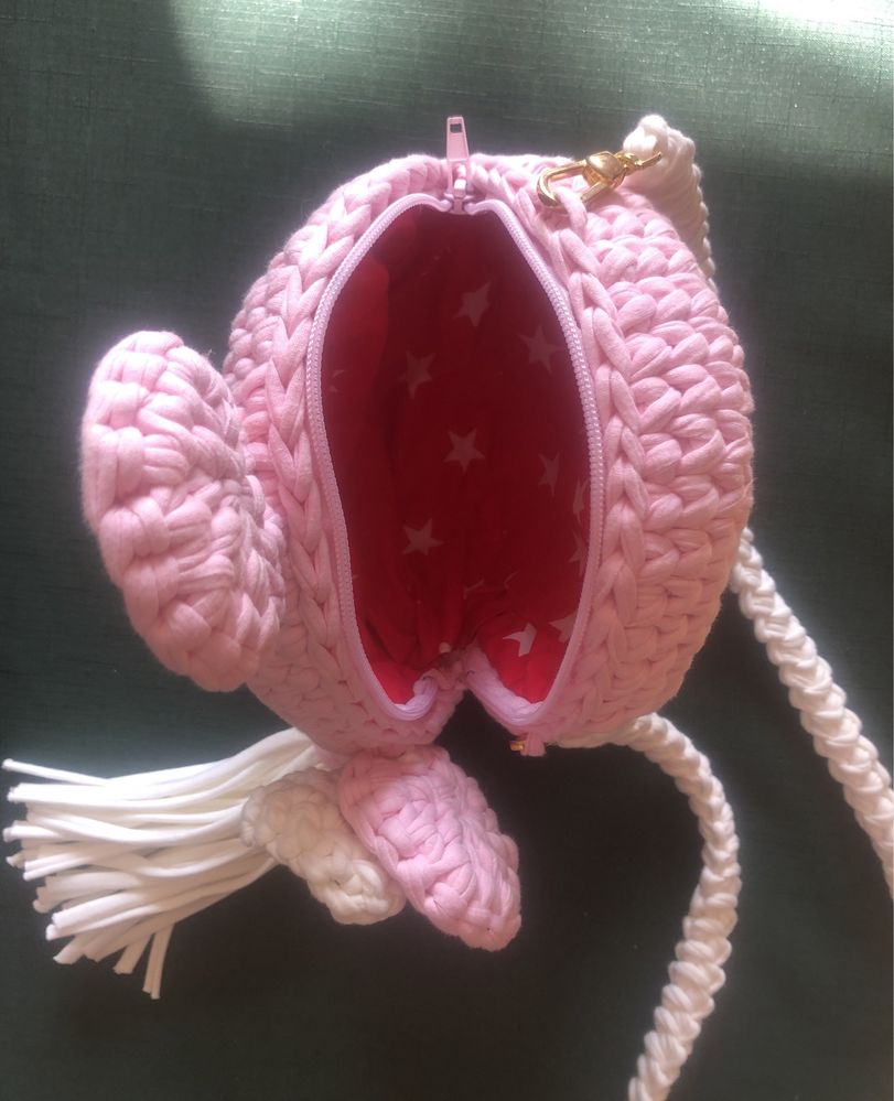 Torebka handmade ze sznurka