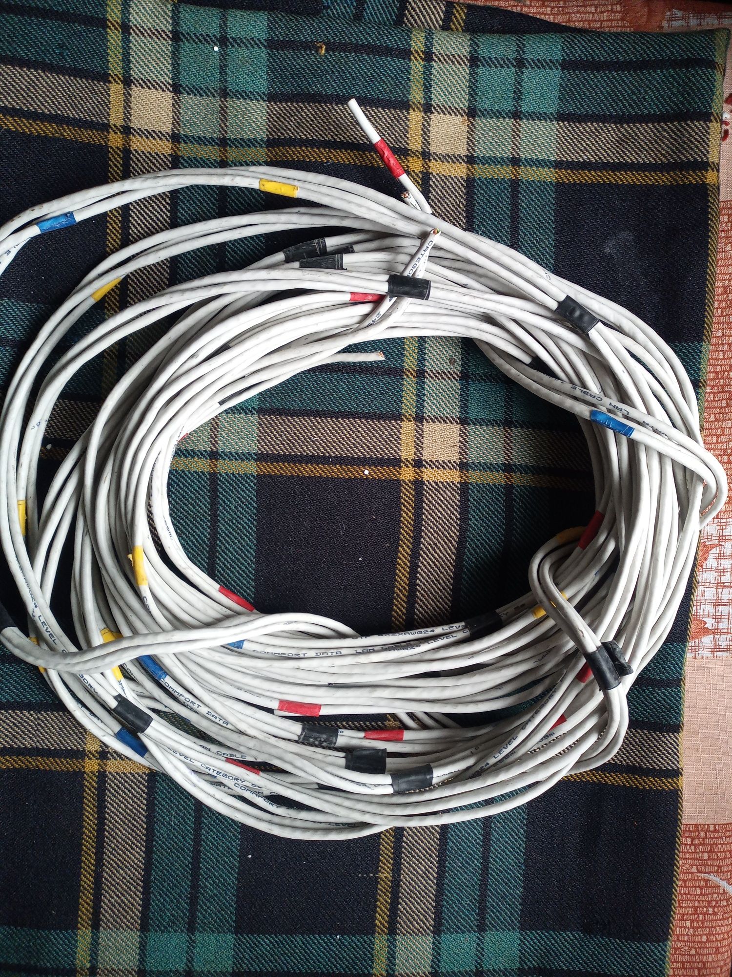 Сетевой кабель, кабеля Ethernet.