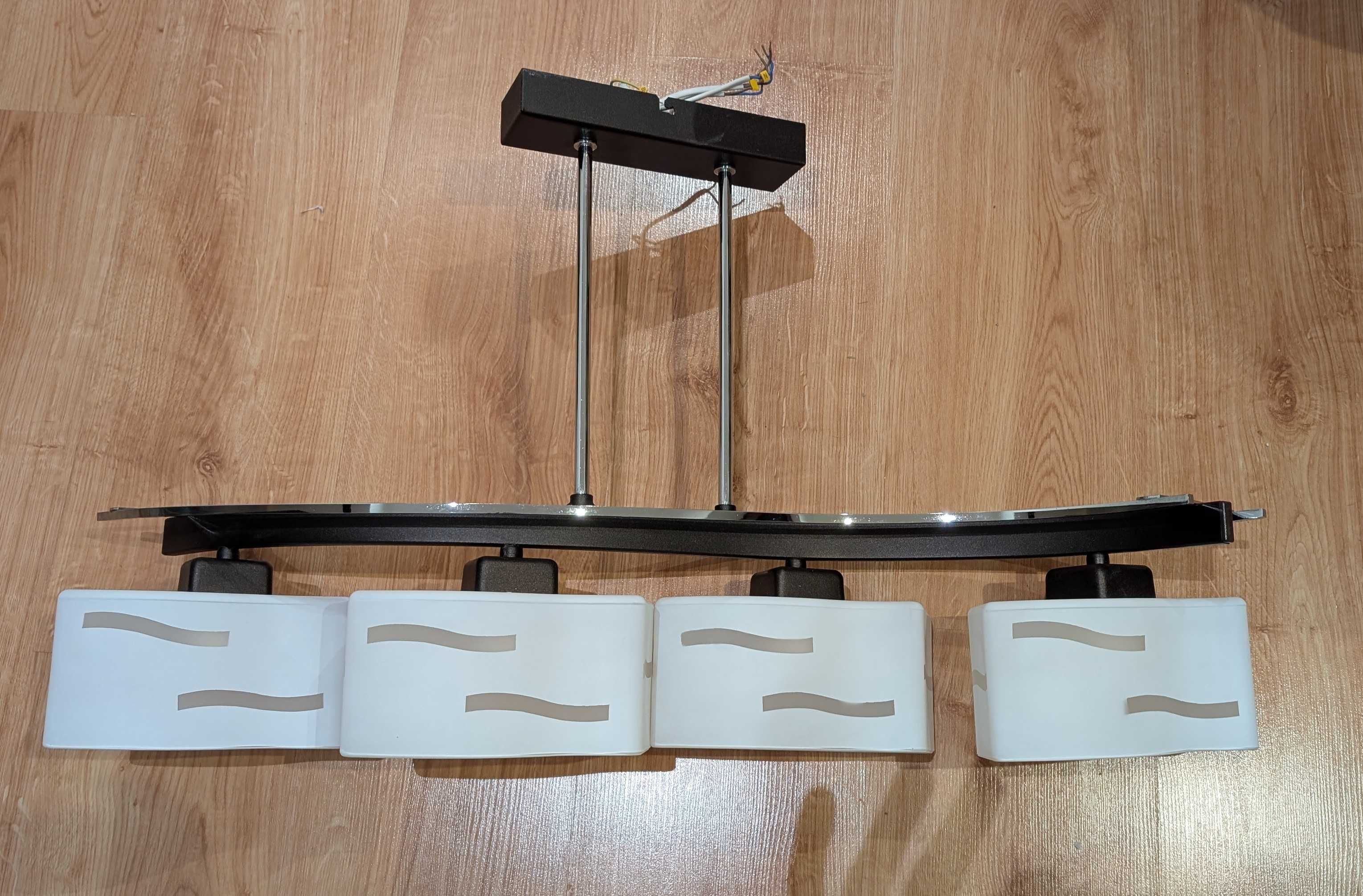 Lampa sufitowa - lampa stojąca - LEMIR - 4 punktowa - G27