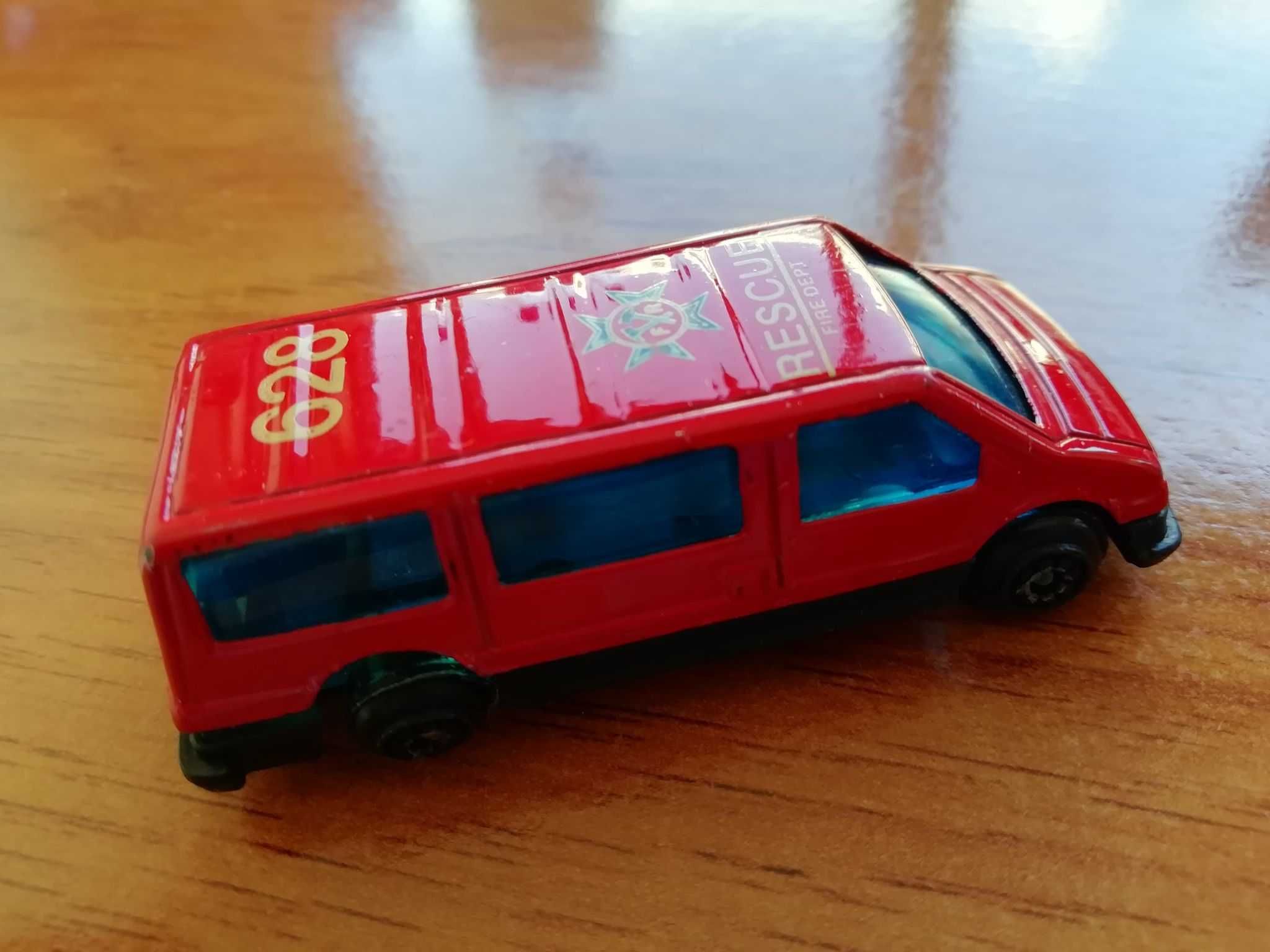 Carrinho de brincar vermelho Rescue Fire Dept 628