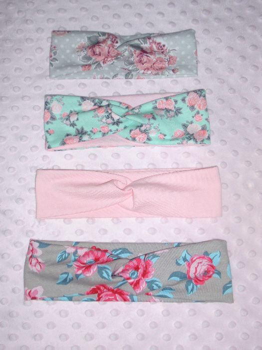 Opaski do włosów ~ na głowę ~ przeplatane ~ Pin up