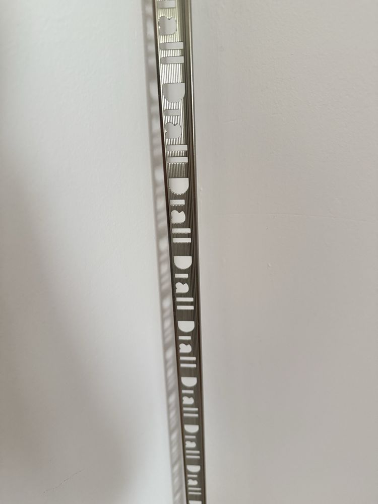 Profil aluminiowy narożny Diall 10mm typ L chrom 1,7m