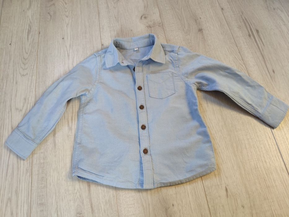 Koszula chłopięca z długim rękawem 98