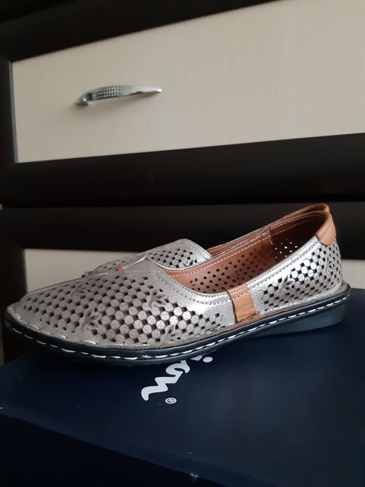 Шкіряні жіночі мокасини LAPINTA