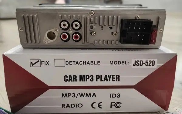 Автомагнітола Pioneer з Bluetooth JSD-520/Авто магнитола/магнітола