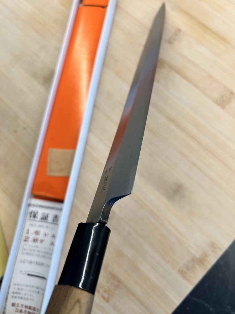 Yanagiba27 cm kuta stal weglowa hagane