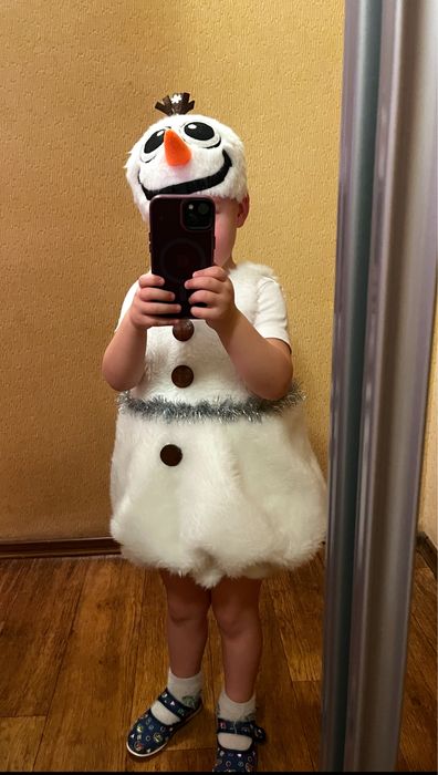 Костюм снеговика