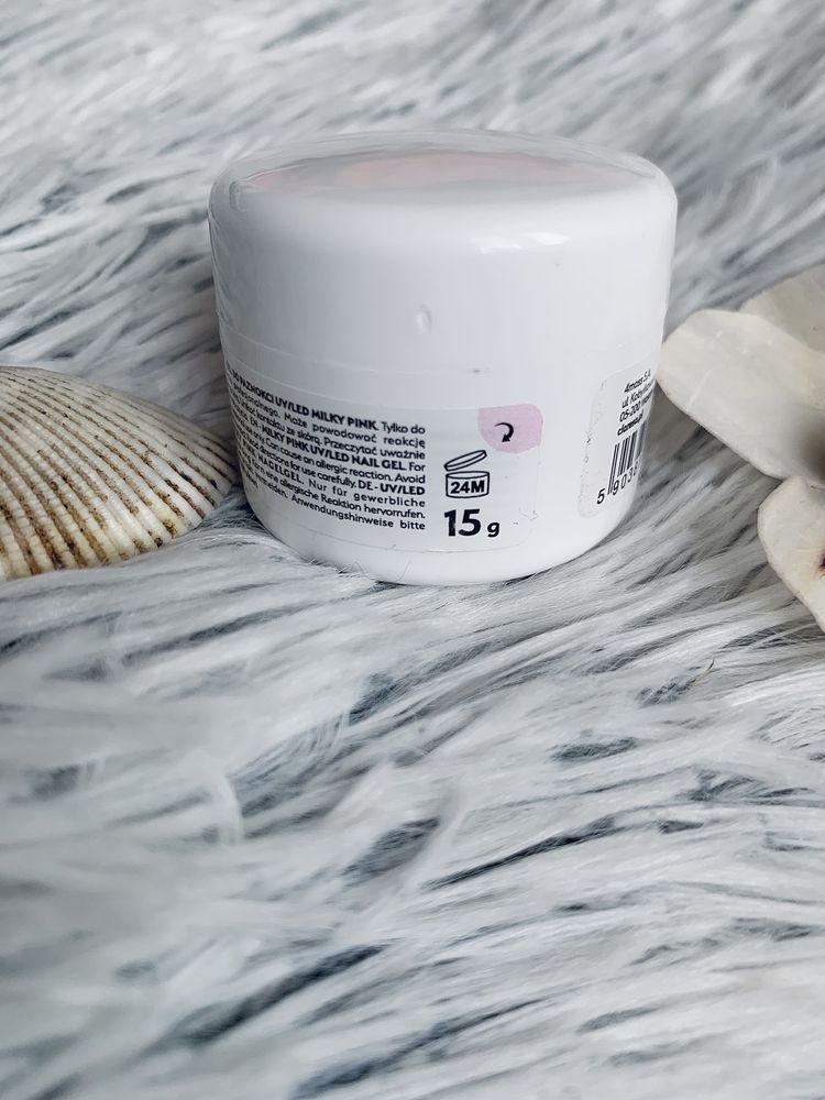 Builder Gel/Żel Budujący, Milky Pink 15g