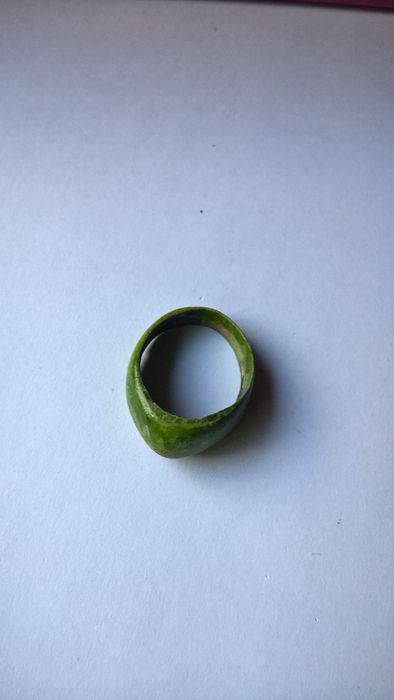Anel verde de côco (portes incluídos)