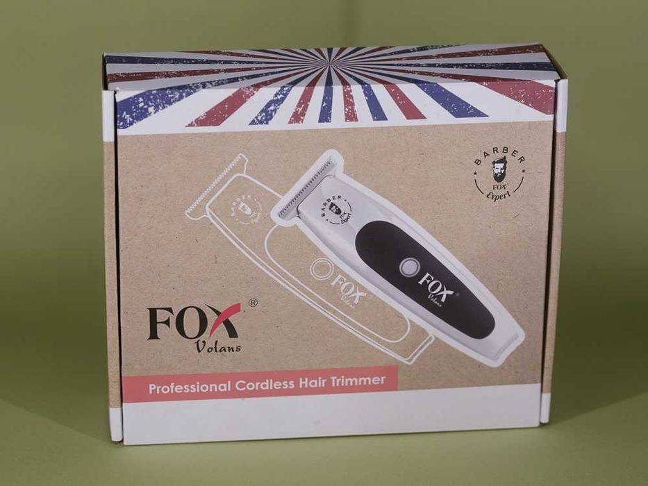 Profesjonalny bezprzewodowy trymer FOX VOLANS. BLACK WEEK