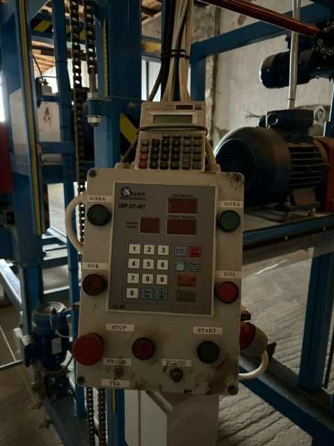 Trak do cięcia drewna, heblarka, 12 metrów, centrum obróbki 2x 7,5 KW