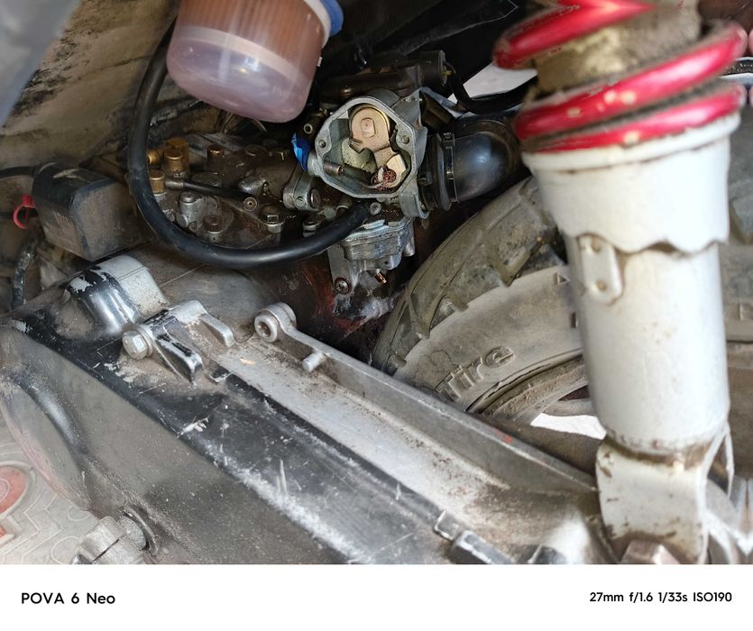 Скутер Сузуки сепия