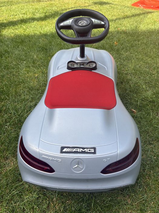 BIG Mercedes AMG jeździk pchacz autko