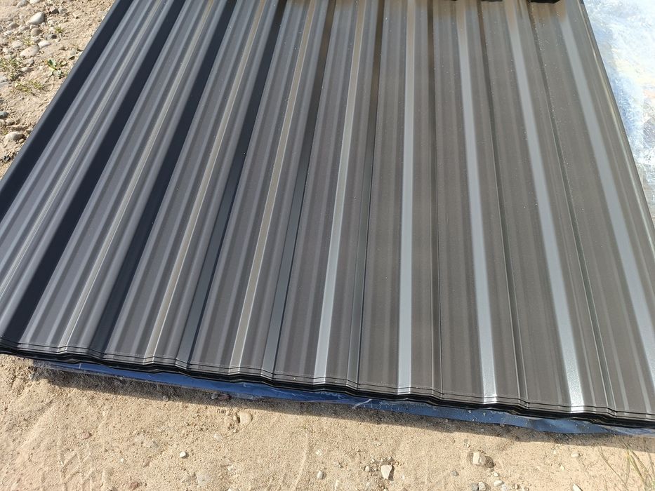 Blacha trapezowa ciemny brąz, grubość 0,65mm