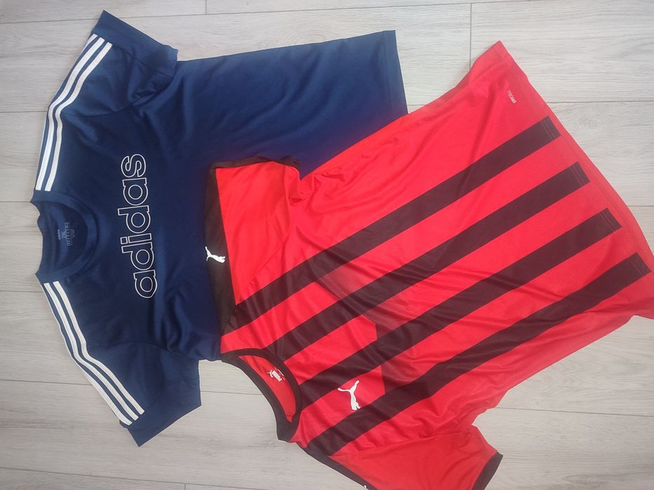 Adidas/climalite/ Puma Striped /футболка  спортивна - XXL /2XL