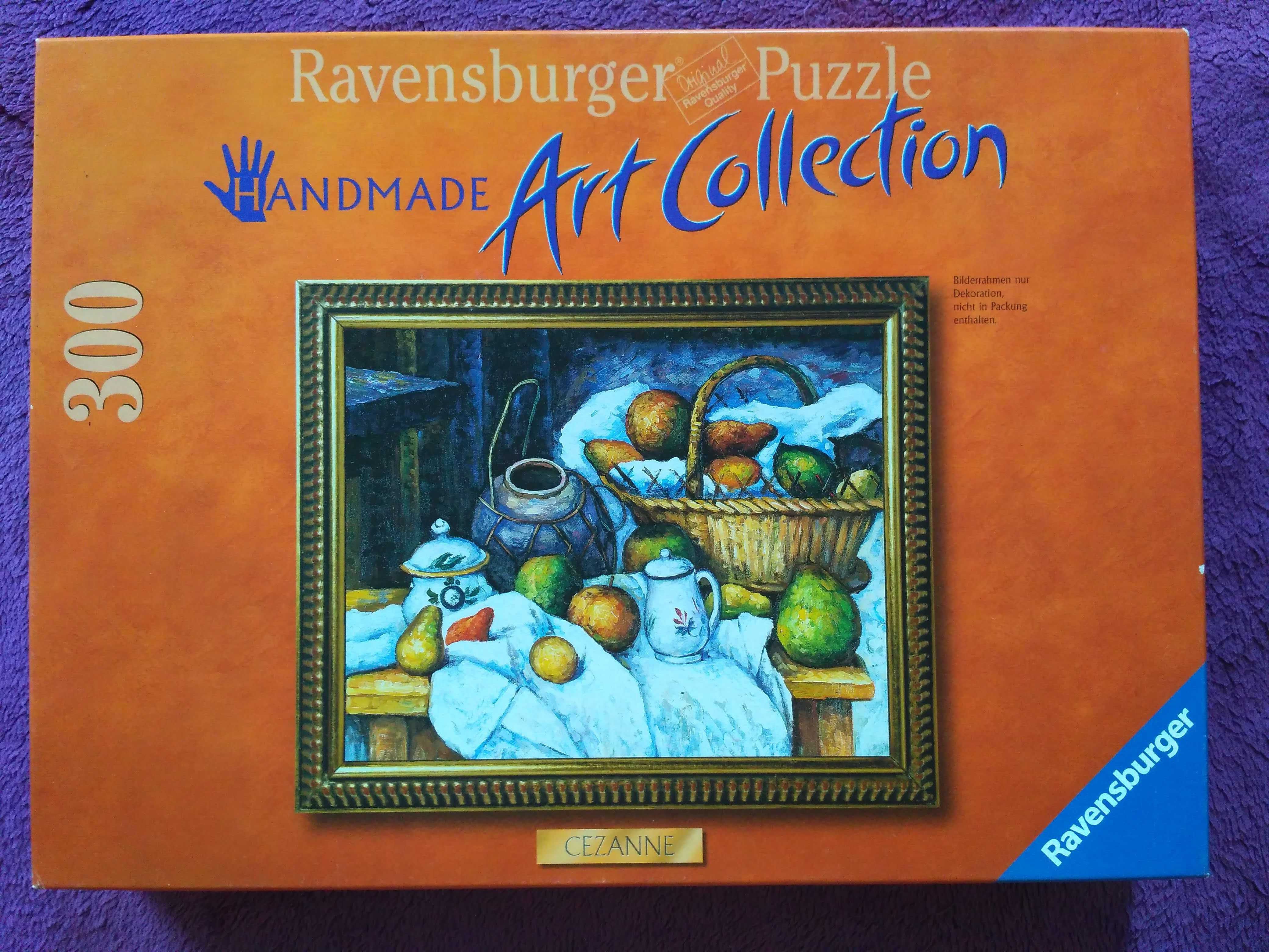 Puzzle Ravensburger 300 Art Collection, ręcznie malowane, unikat!