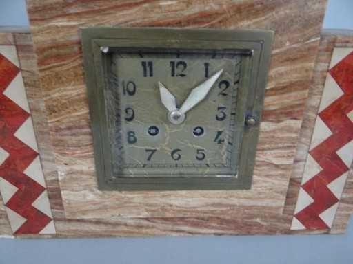 Zegar Art Deco elegancki francuski - Film Gong