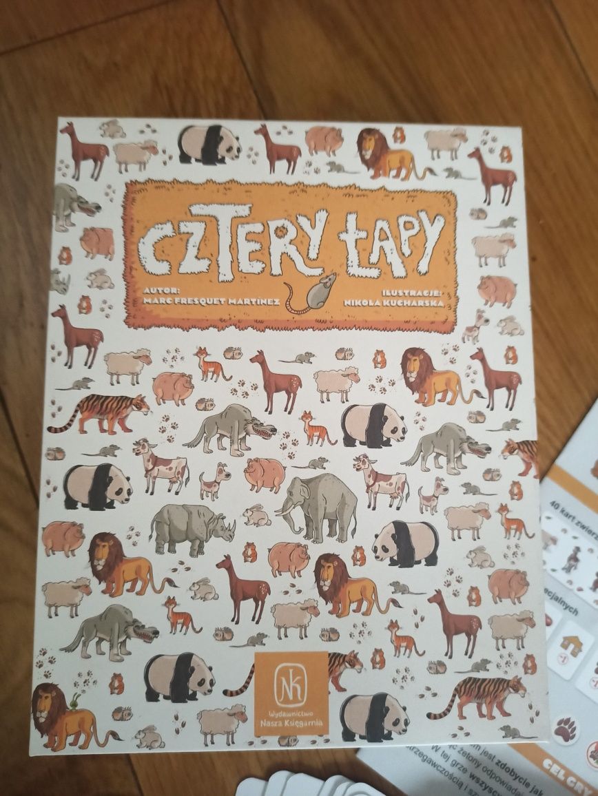 Gra na spostrzegawczość - Cztery łapy