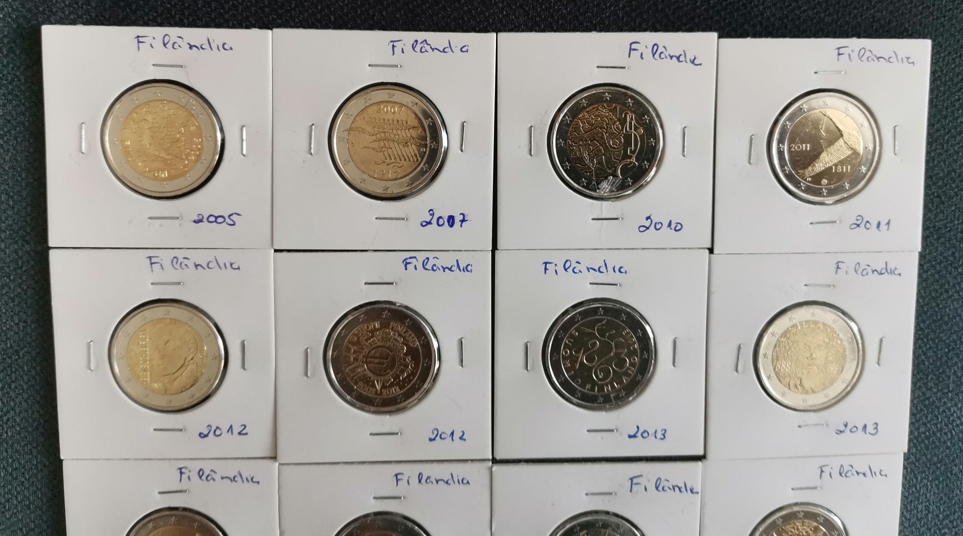 Moedas de 2€ da Finlândia, UNC